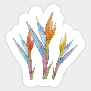 Paradise flowers Sticker